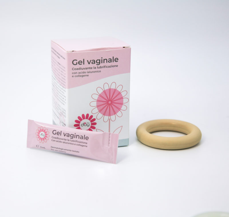 Pessario in gomma senza pigmento + gel vaginale