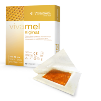 medicazioni alginato miele medicale Vivamel confezione